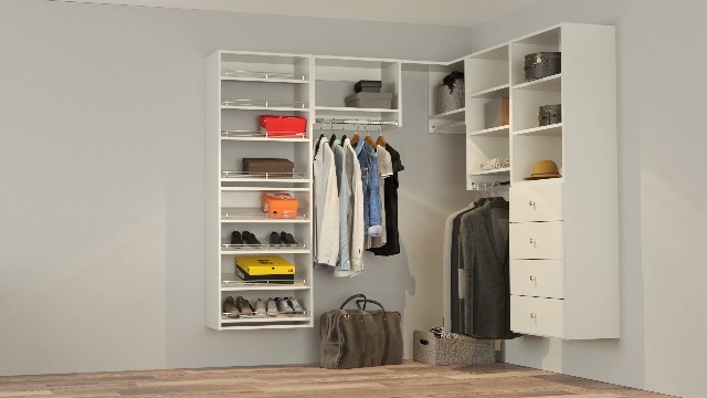 Amazon.com: Modular Closet System Tower - With Drawers (4